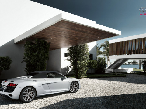 Audi R8 Spyder фото