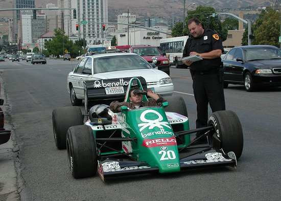 Benetton F1 Race Car фото 20047