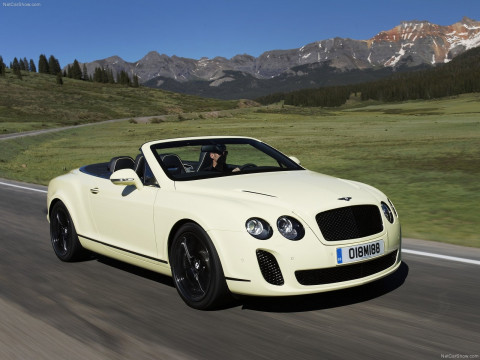 Bentley Continental Supersports Convertible фото