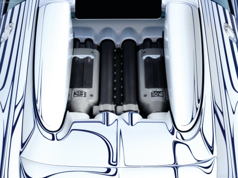 Bugatti Veyron Grand Sport LOr Blanc фото