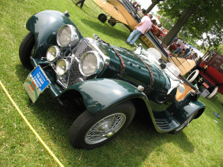 Jaguar SS100 фото