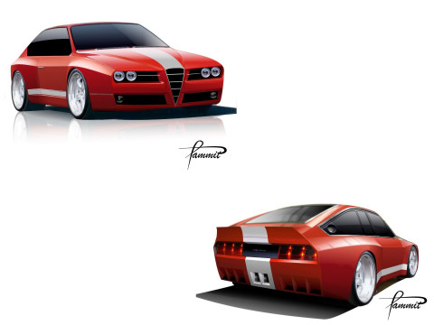Racer X Design Alfa Romeo GTV Evoluzione фото