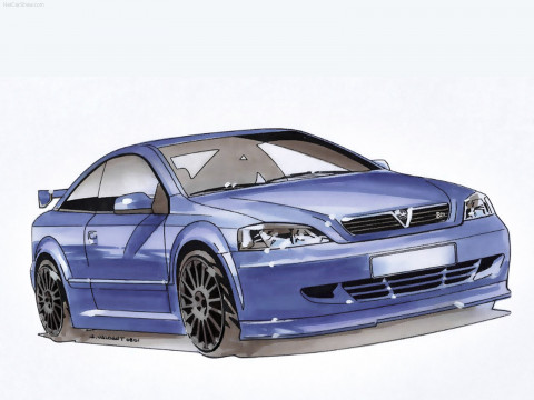 Vauxhall Astra Coupe фото