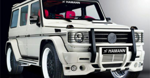 Hamann сделал тюнинговый Mercedes-Benz G55 AMG еще мощнее
