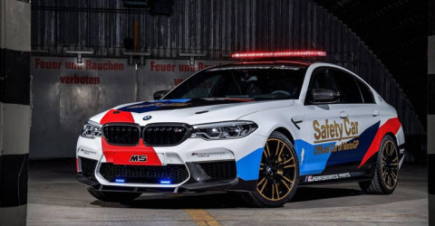 Новый BMW M5 превратился в машину безопасности