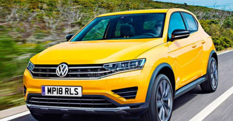 Volkswagen T-Cross поедет в производство в конце 2018-го
