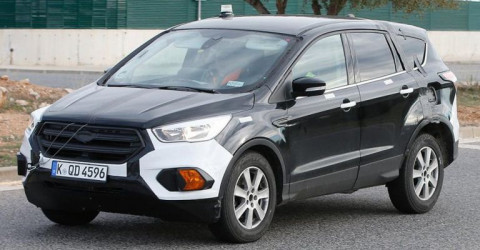 Ford Kuga нового поколения на тестах