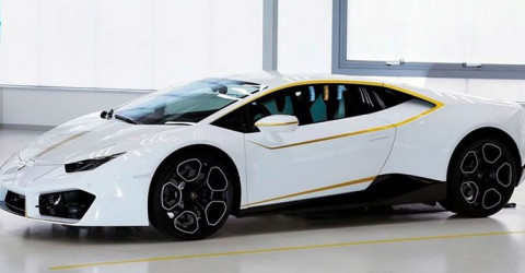 Lamborghini Huracan Папы Римского продали