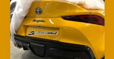 Появилось новое фото возрожденной Supra от Toyota