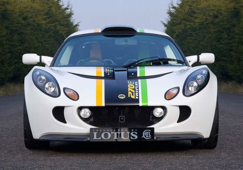 В марте 2008 года британцы показали в Женеве купе Lotus Exige 270E Tri-fuel. Автомобиль получил тойотовскую «четвёрку» 1.8, оснащённую приводным нагнетателем Eaton. Двигатель, способный работать на трёх видах топлива, выдавал 270 сил и 260 Н•м