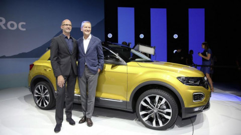 Во Франкфурте состоялась премьера Volkswagen T-Roc R-Line