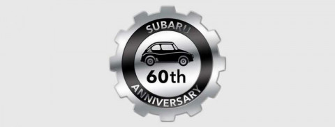 На машине появился шильдик с изображением первой модели марки: Subaru 360