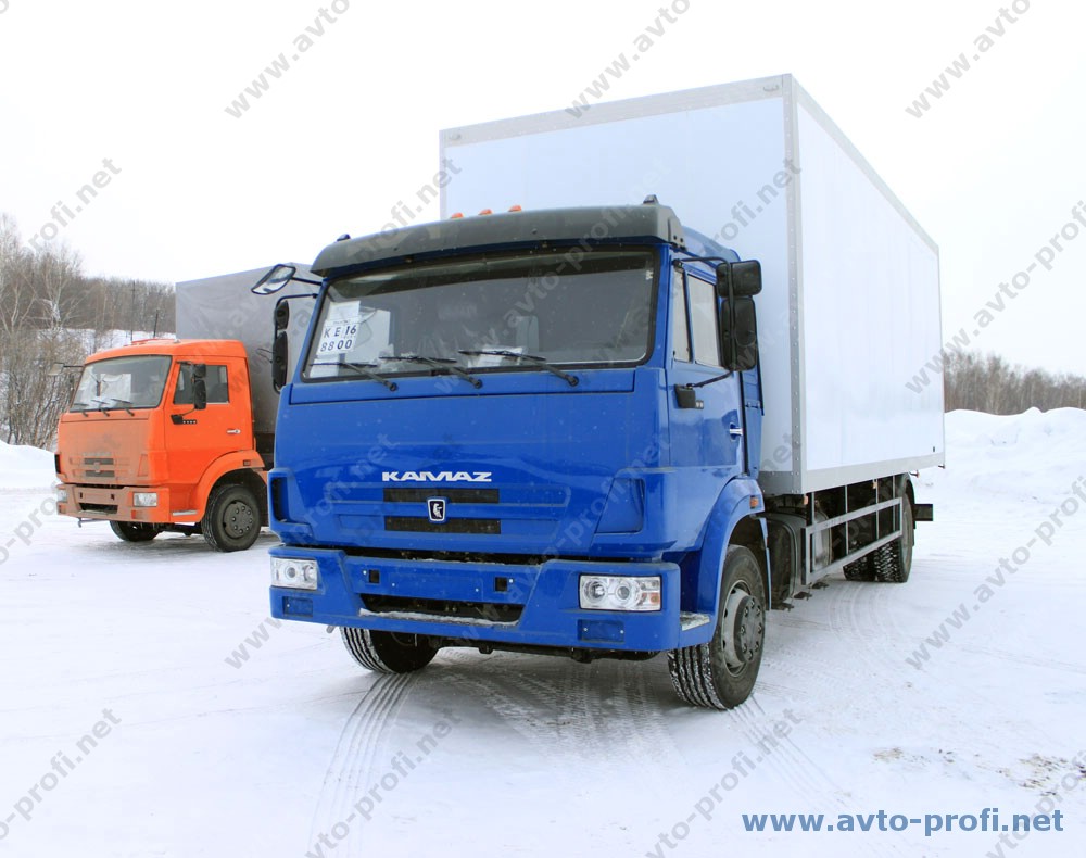 Изготовление фургонов на новом шасси КАМАЗ-5308