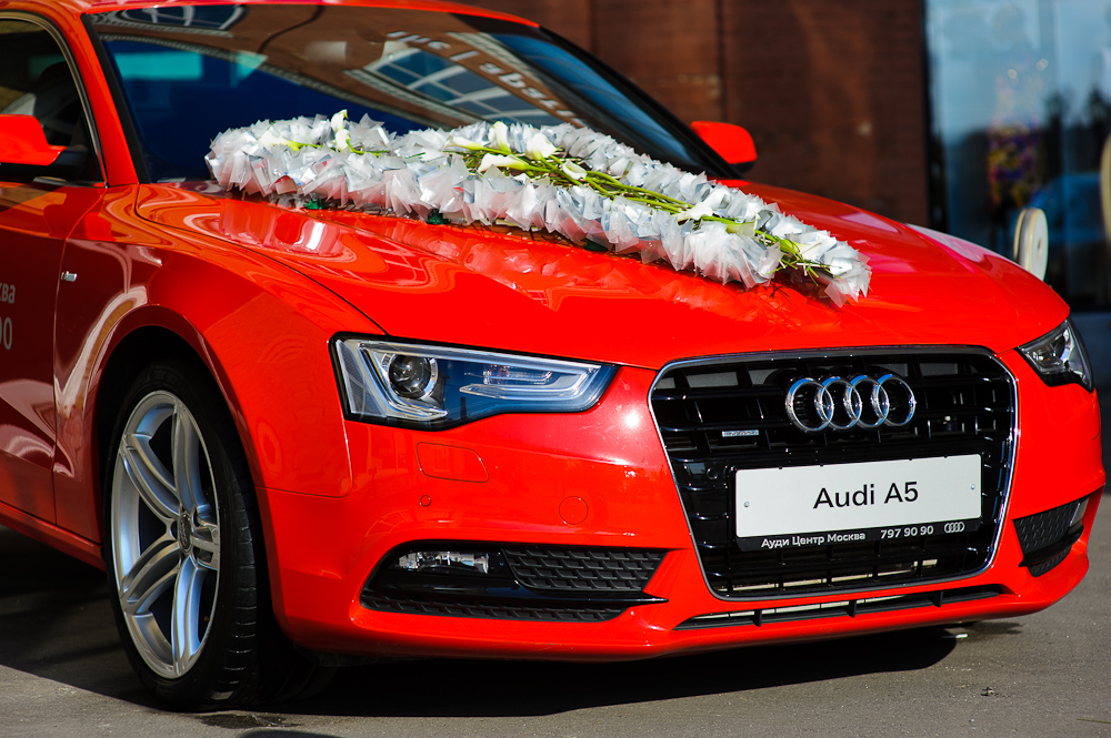 Свадебное настроение от Audi и Славы Роска