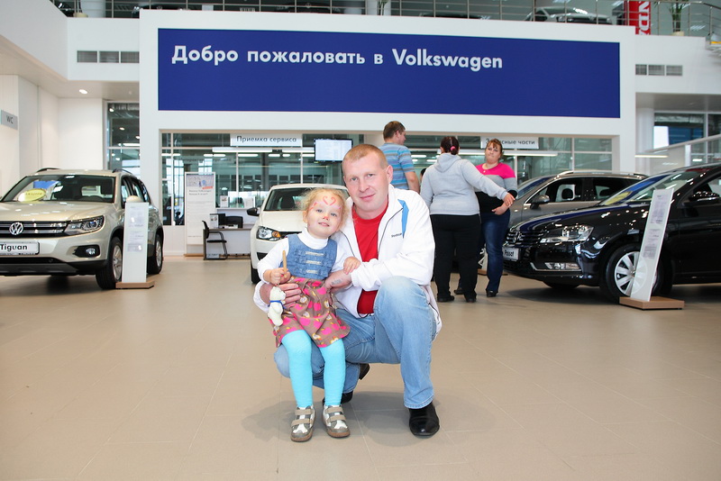 500 дней до Сочи: Олимпийский заезд Volkswagen в автосалонах Авторусь 
