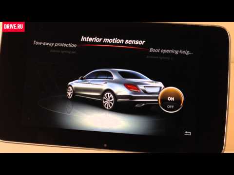 Mercedes-Benz C--class Comand Online Menu Animation