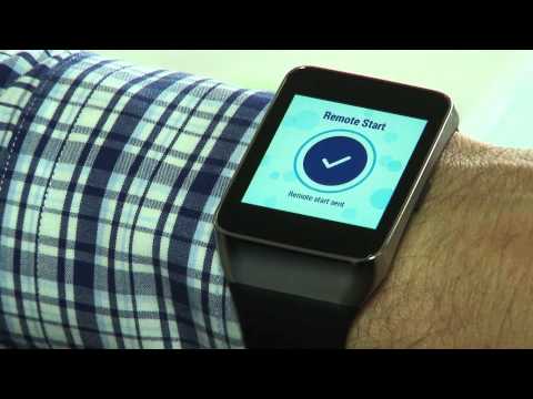 Hyundai Blue Link smartwatch app overview