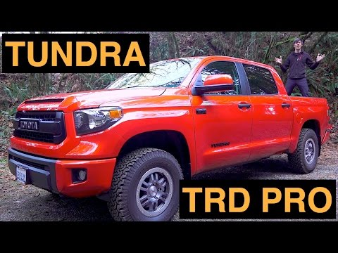 Review & Test Drive Toyota Tundra TRD Pro 2015 