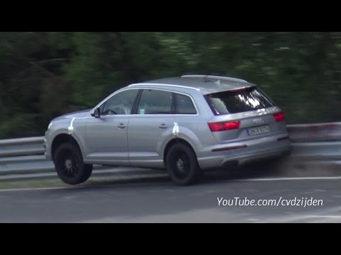 2016 Audi SQ7 CRASH at the Nurburgring