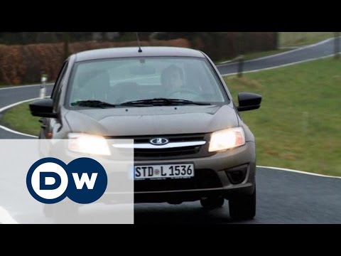 Lada Granta - тест-драйв на немецких дорогах