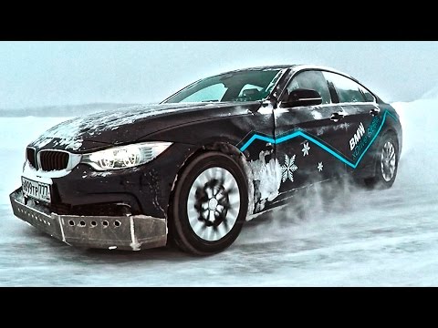 Жёсткие испытания BMW X Drive в Сибири. Тест драйв БМВ 3 и 4 Серии.