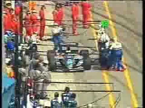 F-1 Pit Stop accidents