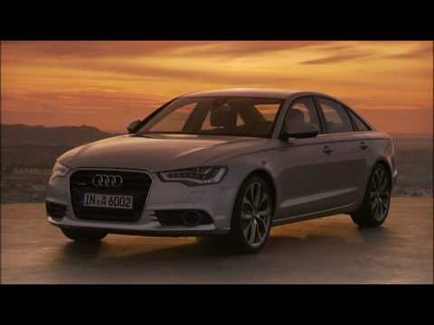 Audi A6 raw footage - driving and statics shots
