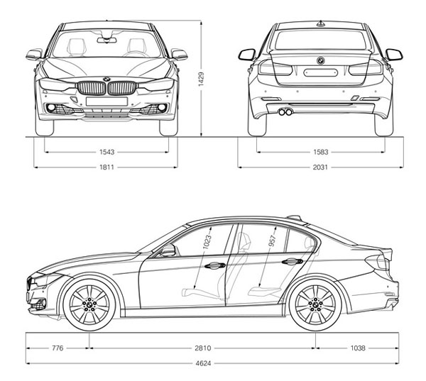 новый седан BMW 3-Series шестого поколения
