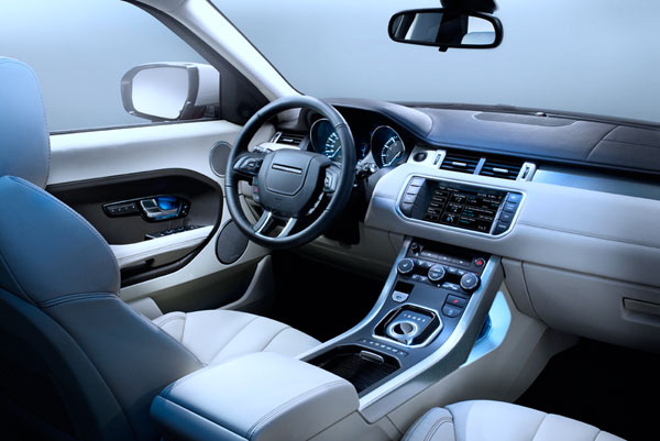 салон Range Rover Evoque