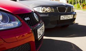 Тест-драйв: Golf GTI сцепился с "копейкой" BMW