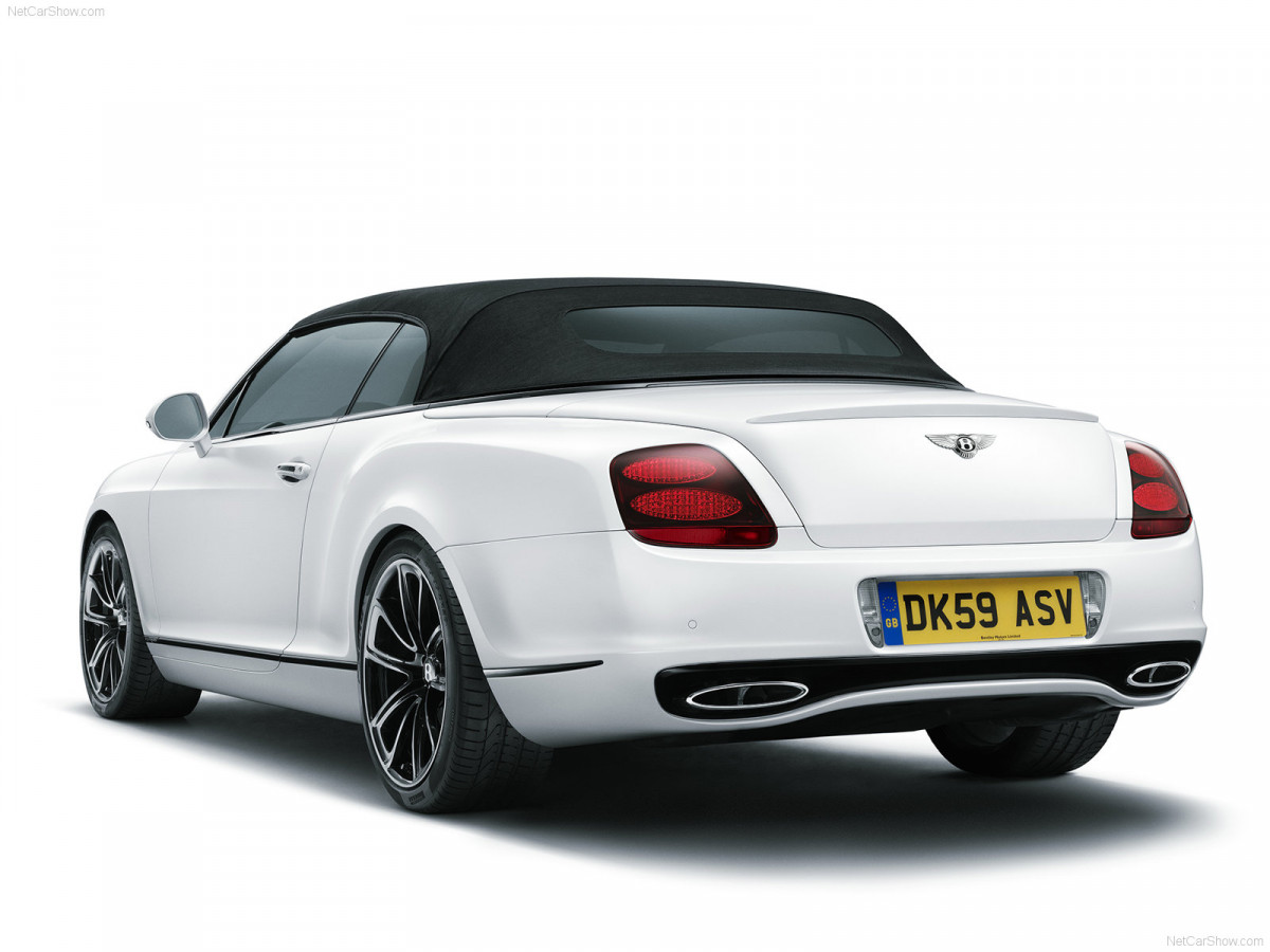 Bentley Continental Supersports Convertible фото 75601