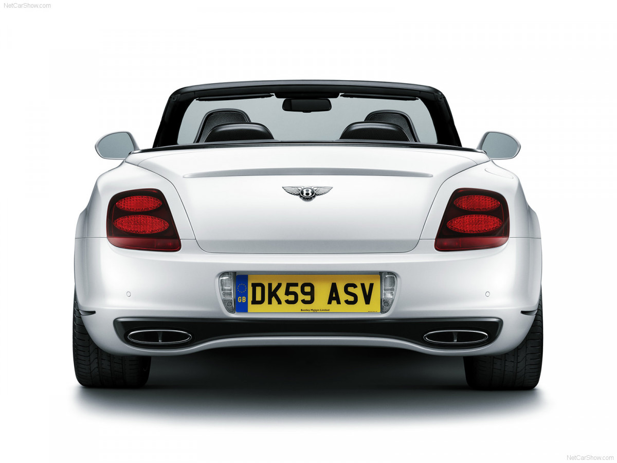 Bentley Continental Supersports Convertible фото 75604