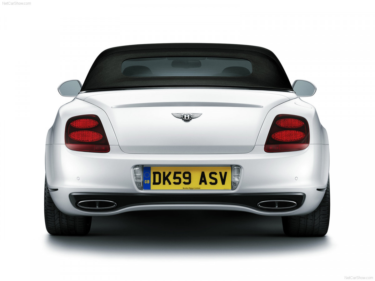 Bentley Continental Supersports Convertible фото 75605