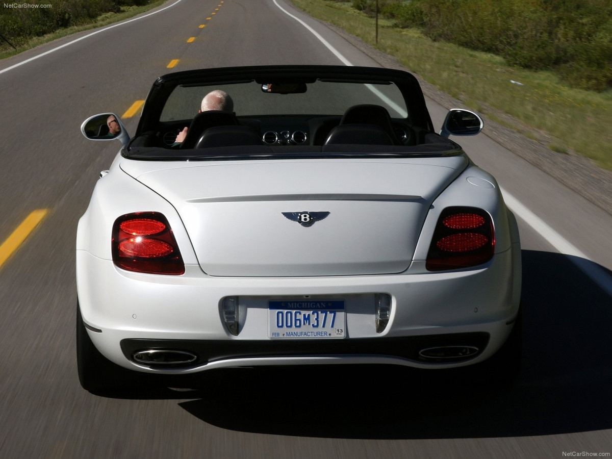 Bentley Continental Supersports Convertible фото 77388
