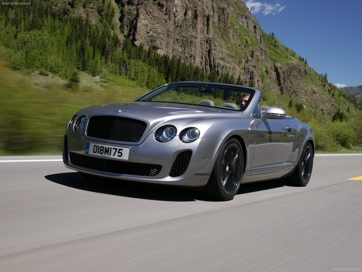 Bentley Continental Supersports Convertible фото 77390