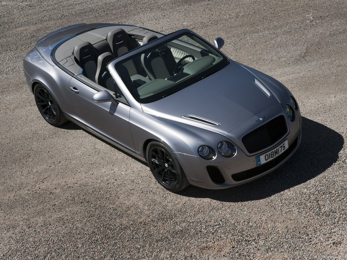 Bentley Continental Supersports Convertible фото 77392