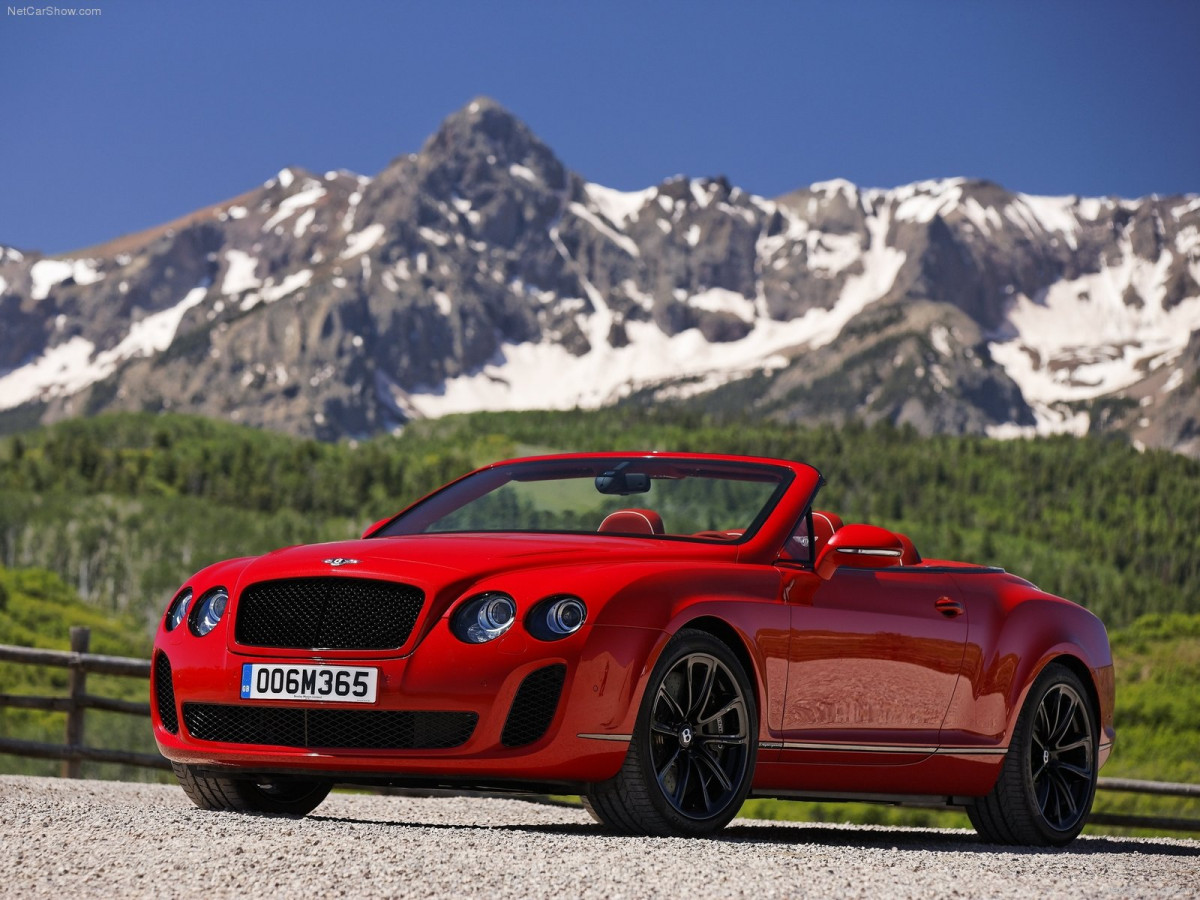 Bentley Continental Supersports Convertible фото 77395