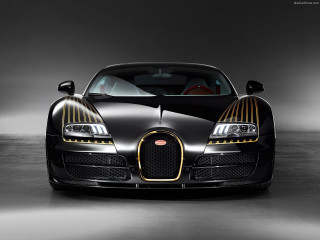 Bugatti Veyron Black Bess фото