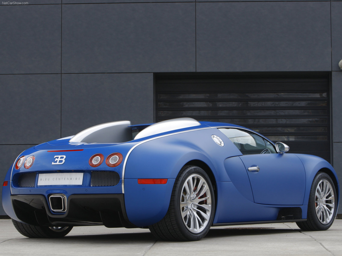 Bugatti Veyron Bleu Centenaire фото 63535