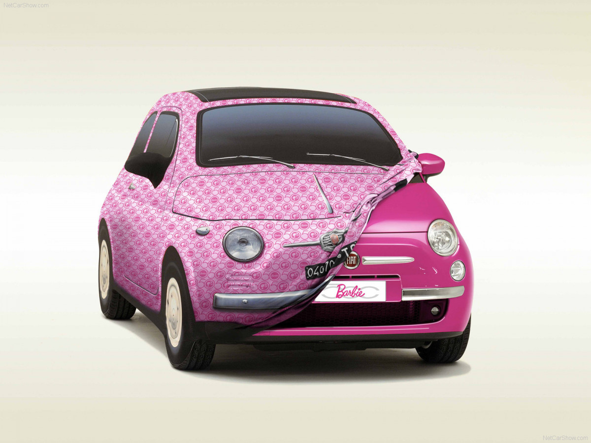 Fiat 500 Barbie Concept фото 63843