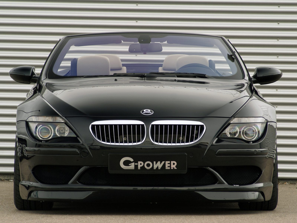 G Power BMW M6 Hurricane Convertible (E64) фото 56198