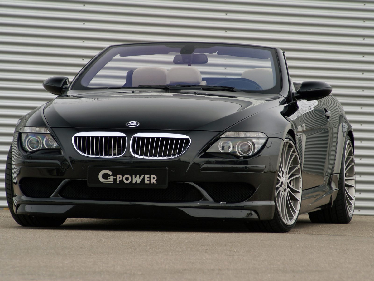 G Power BMW M6 Hurricane Convertible (E64) фото 56200
