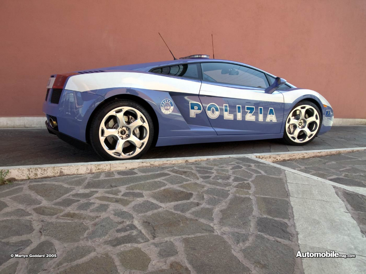 Lamborghini Gallardo Police Car фото 25446