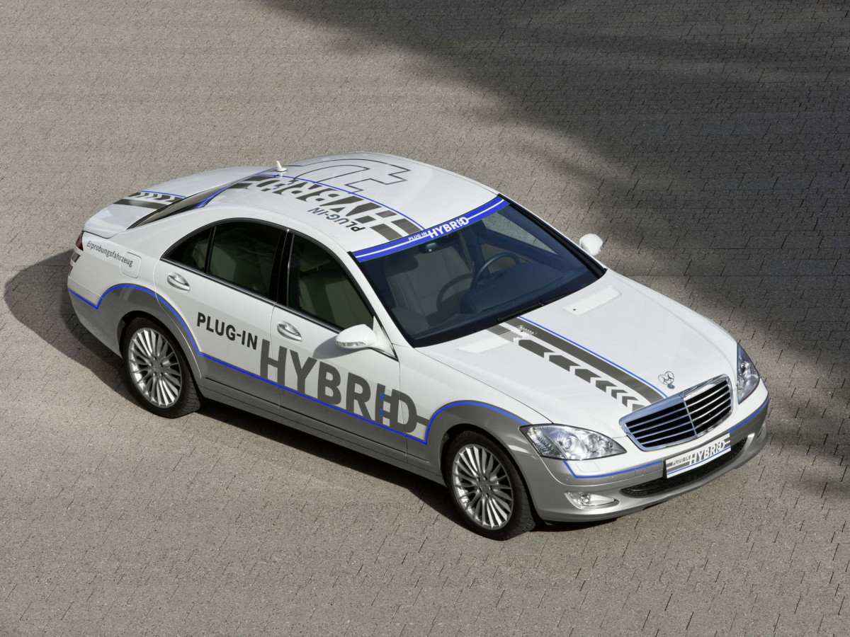 Mercedes-Benz Vision S 500 plug in hybrid фото 97590