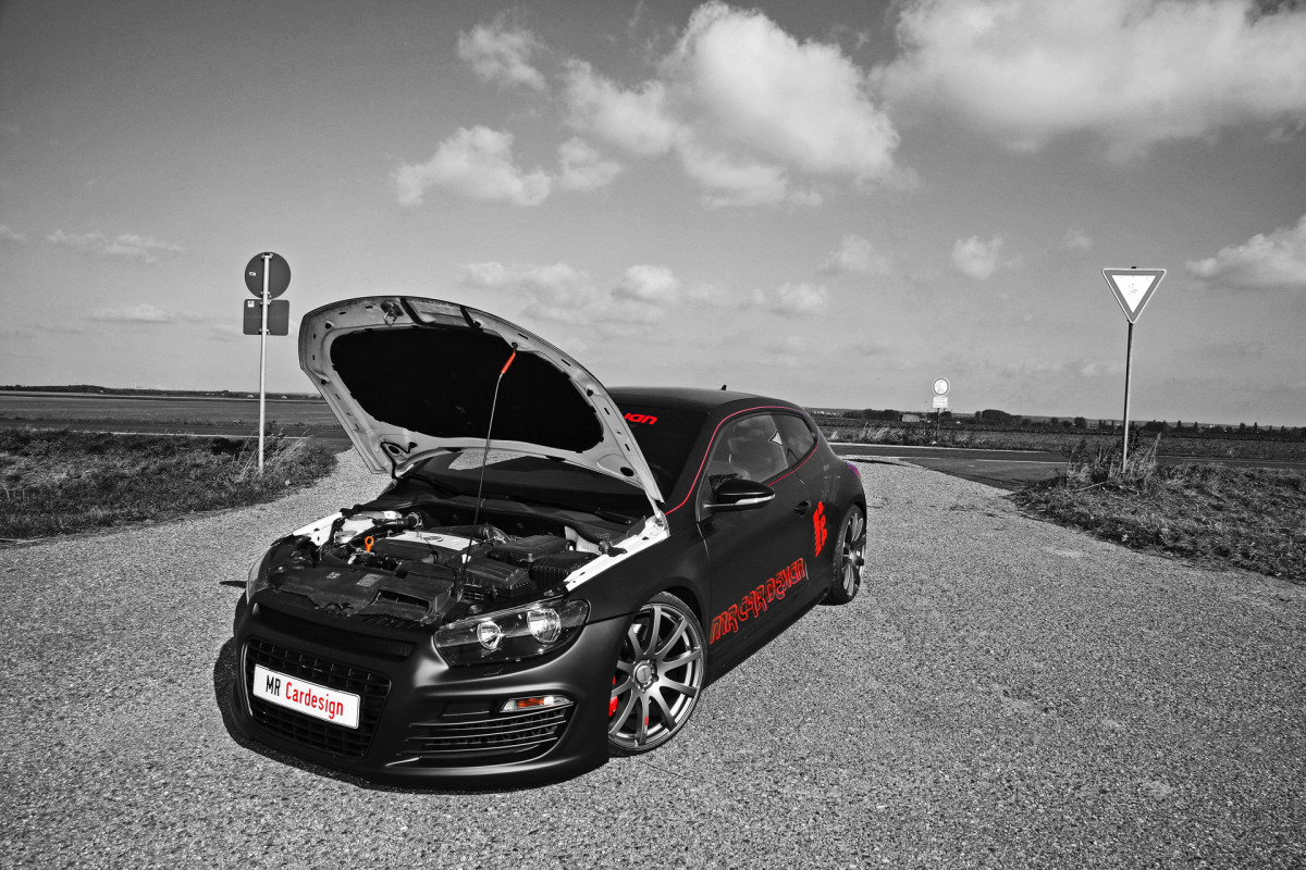 MR Car Design VW Scirocco Black Rocco фото 71446