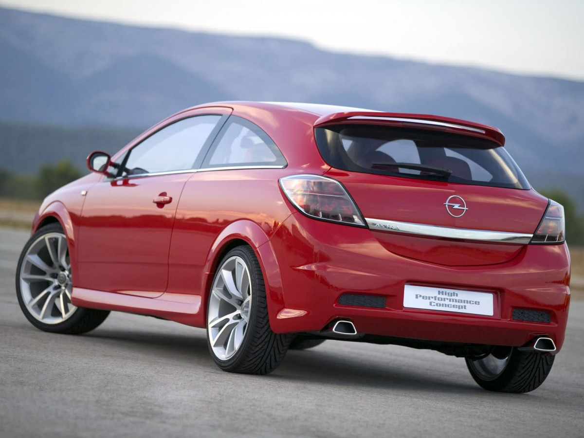 Opel Astra High Performance Concept фото 13555