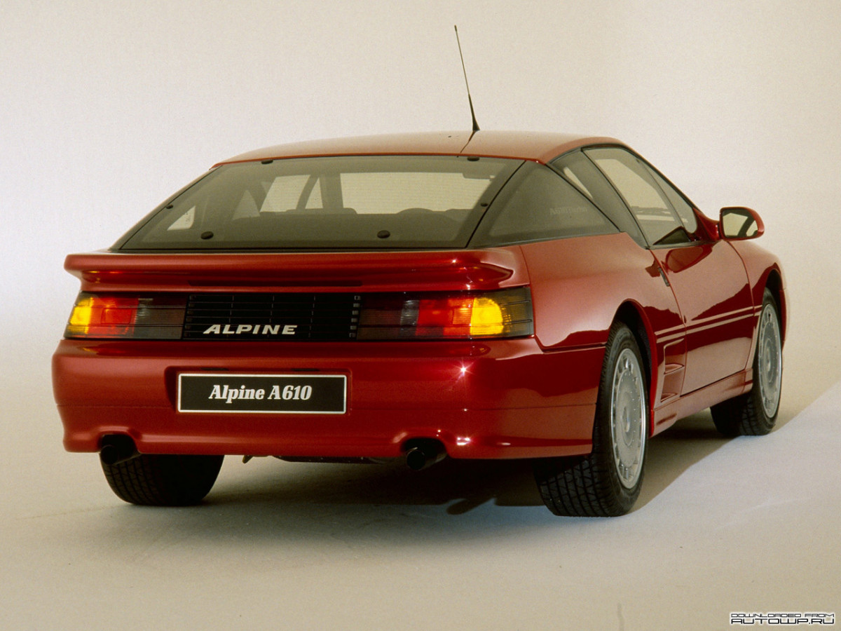 Renault Alpine A610 фото 42445