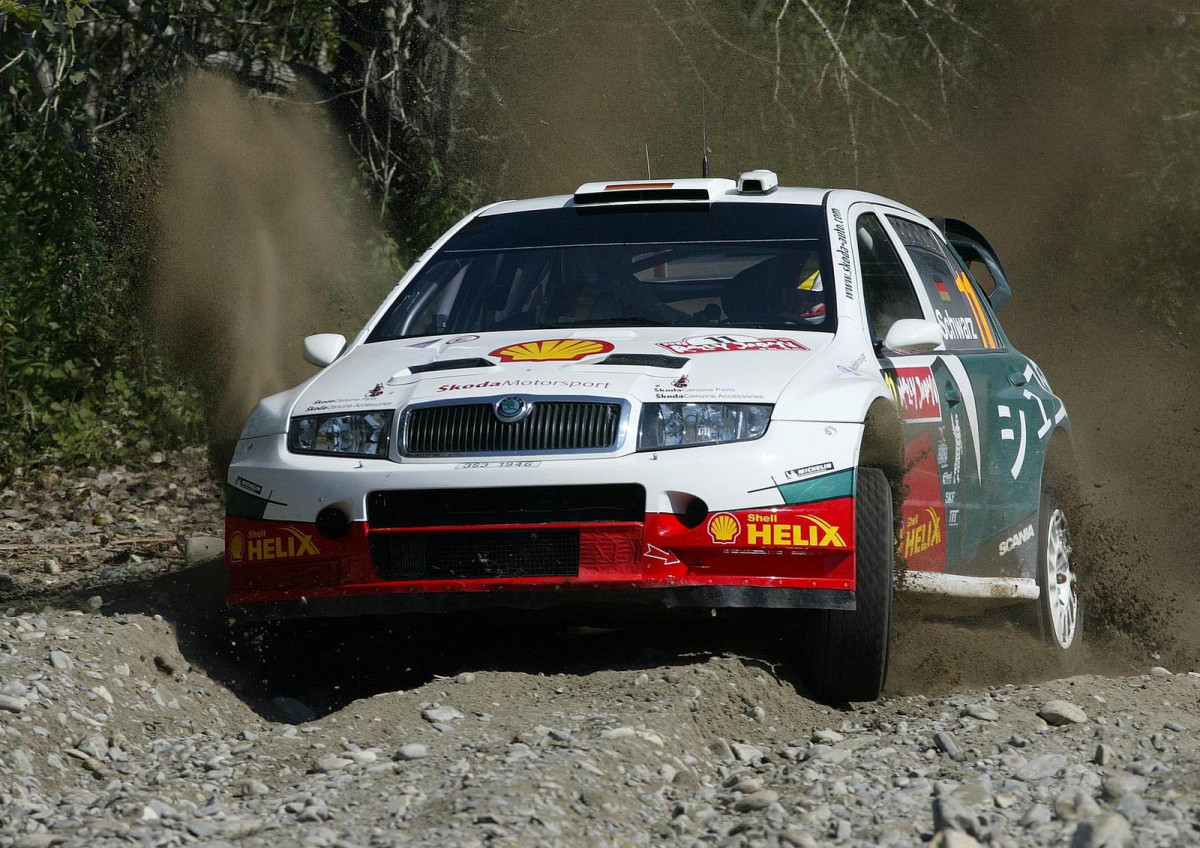 Skoda Fabia WRC фото 28923