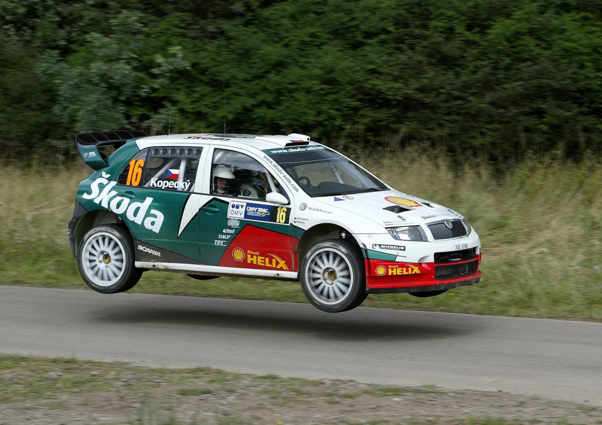 Skoda Fabia WRC фото 28935