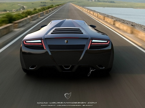 Ugur Sahin Design Lamborghini SPIGA фото